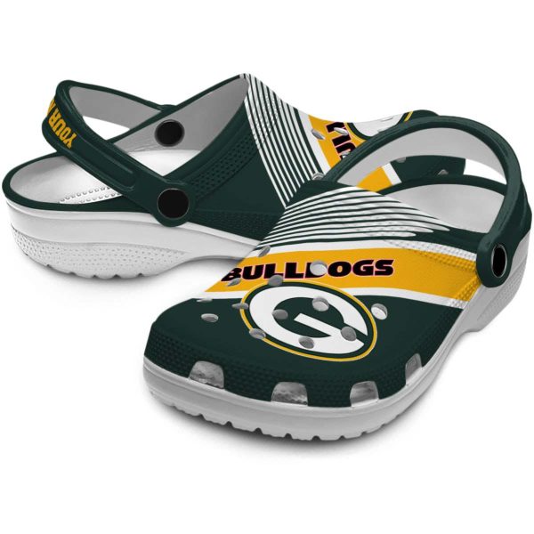 Personalized Green Bay Packers Vibrant Dual Tone Crocs Latest Model