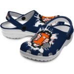 Personalized Illinois Fighting Illini Gripping Hand Crocs Best selling