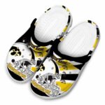 Personalized Iowa Hawkeyes Football Helmet Crocs Best selling
