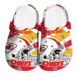 Personalized Kansas City Chiefs Football Helmet Crocs Best selling