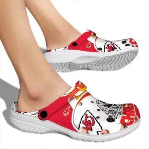 Personalized Kansas City Chiefs Football Helmet Crocs High quality