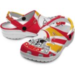 Personalized Kansas City Chiefs Football Helmet Crocs Best selling