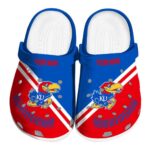 Personalized Kansas Jayhawks Baseball Motif Crocs Best selling