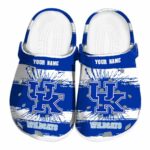 Personalized Kentucky Wildcats Paint Splatter Graphics Crocs Best selling