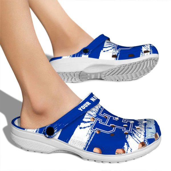 Personalized Kentucky Wildcats Paint Splatter Graphics Crocs High quality