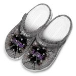 Personalized LSU Tigers Cracked Ground Texture Crocs Best selling