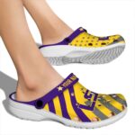 Personalized LSU Tigers Star Spangled Graphic Crocs Best selling