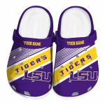 Personalized LSU Tigers Vibrant Dual Tone Crocs Best selling