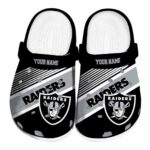 Personalized Las Vegas Raiders Vibrant Dual Tone Crocs Best selling
