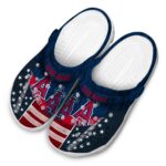 Personalized Los Angeles Angels Star Spangled Side Pattern Crocs Best selling