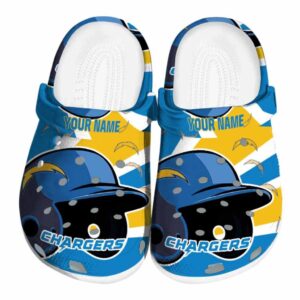 Personalized Los Angeles Chargers Baseball Helmet Crocs Best selling