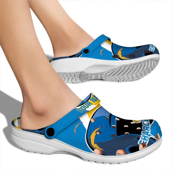 Personalized Los Angeles Chargers Baseball Helmet Crocs High quality