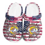 Personalized Los Angeles Rams Freedom Splinter Crocs Best selling