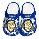 Personalized Los Angeles Rams Gripping Hand Crocs Best selling