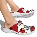 Personalized Louisville Cardinals Football Helmet Crocs Best selling