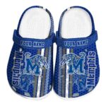 Personalized Memphis Tigers Contrasting Stripes Crocs Best selling