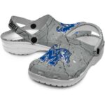 Personalized Memphis Tigers Cracked Texture Crocs Best selling