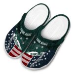 Personalized Michigan State Spartans Star Spangled Side Pattern Crocs Best selling