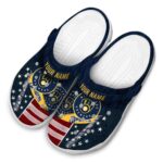 Personalized Milwaukee Brewers Star Spangled Side Pattern Crocs Best selling