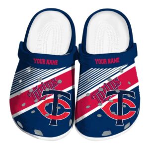 Personalized Minnesota Twins Vibrant Dual Tone Crocs Best selling