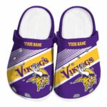 Personalized Minnesota Vikings Vibrant Dual Tone Crocs Best selling