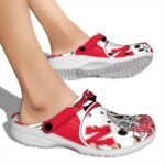 Personalized Nebraska Cornhuskers Football Helmet Crocs Best selling
