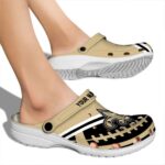 Personalized New Orleans Saints Football Motif Crocs Best selling