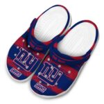 Personalized New York Giants Paint Splatter Graphics Crocs Best selling