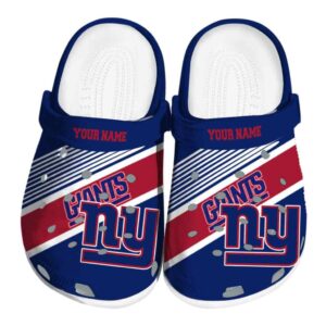 Personalized New York Giants Vibrant Dual Tone Crocs Best selling