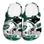 Personalized New York Jets Football Helmet Crocs Best selling