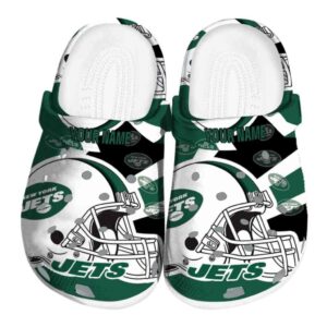 Personalized New York Jets Football Helmet Crocs Best selling