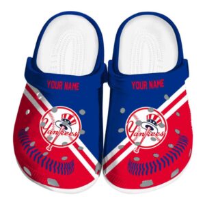 Personalized New York Yankees Baseball Motif Crocs Best selling