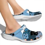 Personalized North Carolina Tar Heels Baseball Helmet Crocs Best selling