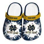 Personalized Notre Dame Fighting Irish Splash Art Crocs Best selling