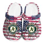 Personalized Oakland Athletics Freedom Splinter Crocs Best selling
