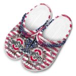 Personalized Ohio State Buckeyes Freedom Splinter Crocs Best selling