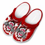 Personalized Ohio State Buckeyes Gripping Hand Crocs Best selling