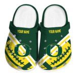 Personalized Oregon Ducks Football Motif Crocs Best selling
