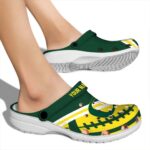 Personalized Oregon Ducks Football Motif Crocs Best selling