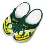 Personalized Oregon Ducks Football Motif Crocs Best selling