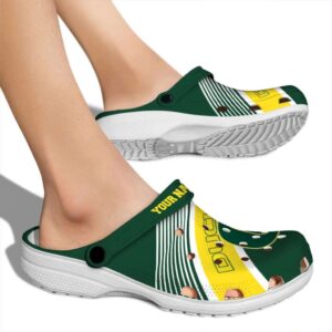 Personalized Oregon Ducks Vibrant Dual Tone Crocs High quality