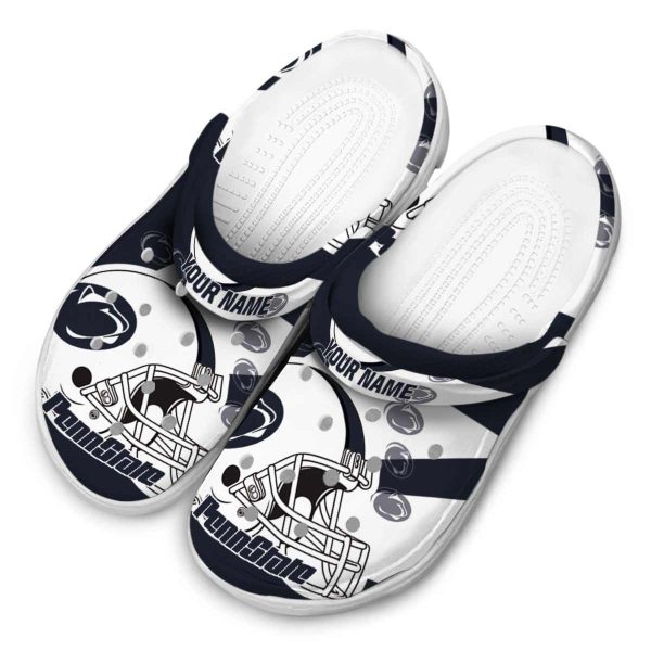 Personalized Penn State Nittany Lions Football Helmet Crocs Trendy