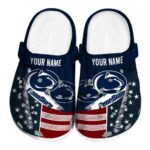 Personalized Penn State Nittany Lions Star Spangled Side Pattern Crocs Best selling
