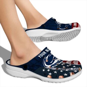 Personalized Penn State Nittany Lions Star Spangled Side Pattern Crocs High quality