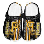 Personalized Pittsburgh Pirates Contrasting Stripes Crocs Best selling