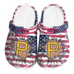 Personalized Pittsburgh Pirates Freedom Splinter Crocs Best selling