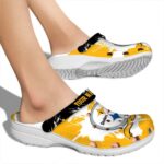 Personalized Pittsburgh Steelers Splatter Pattern Crocs Best selling