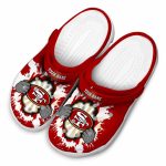 Personalized San Francisco 49ers Gripping Hand Crocs Best selling