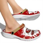 Personalized San Francisco 49ers Splash Art Crocs Best selling