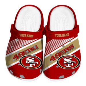Personalized San Francisco 49ers Vibrant Dual Tone Crocs Best selling